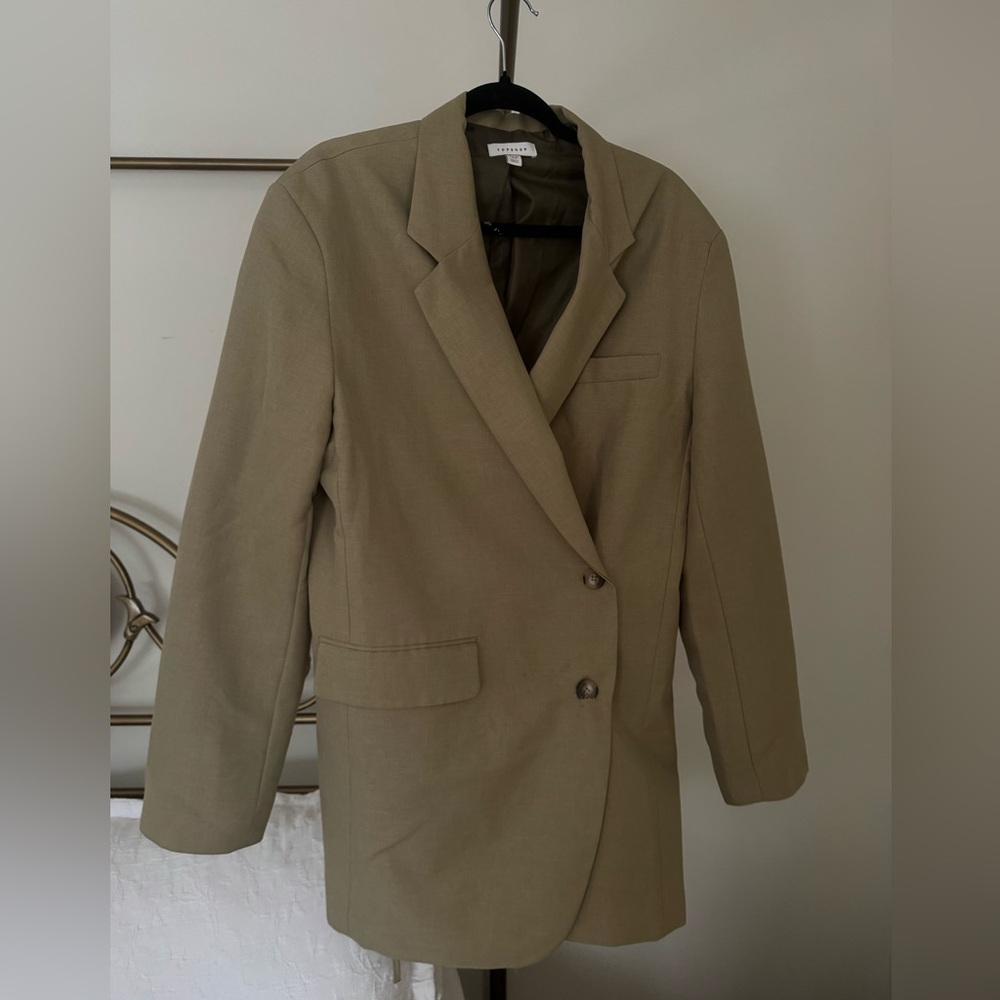 Topshop structured blazer dress